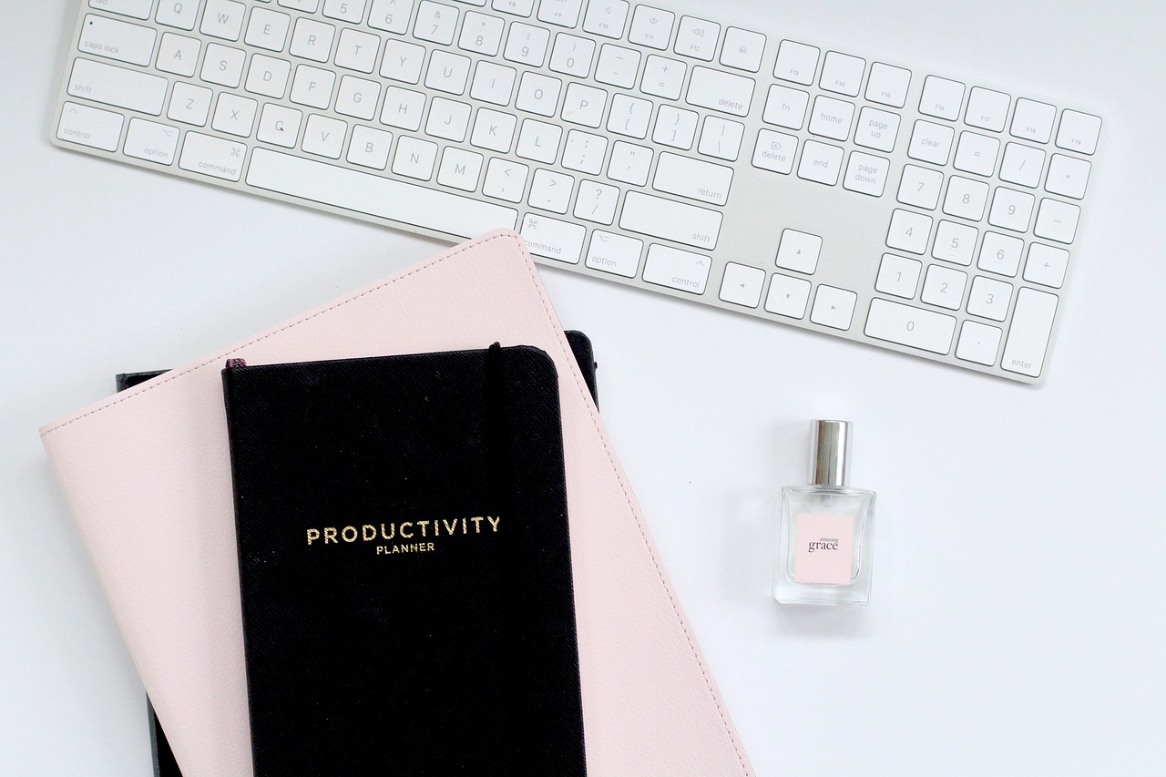 planner, flatlay, calendar